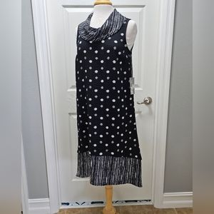 HABITAT size small cowel neck dress NWT